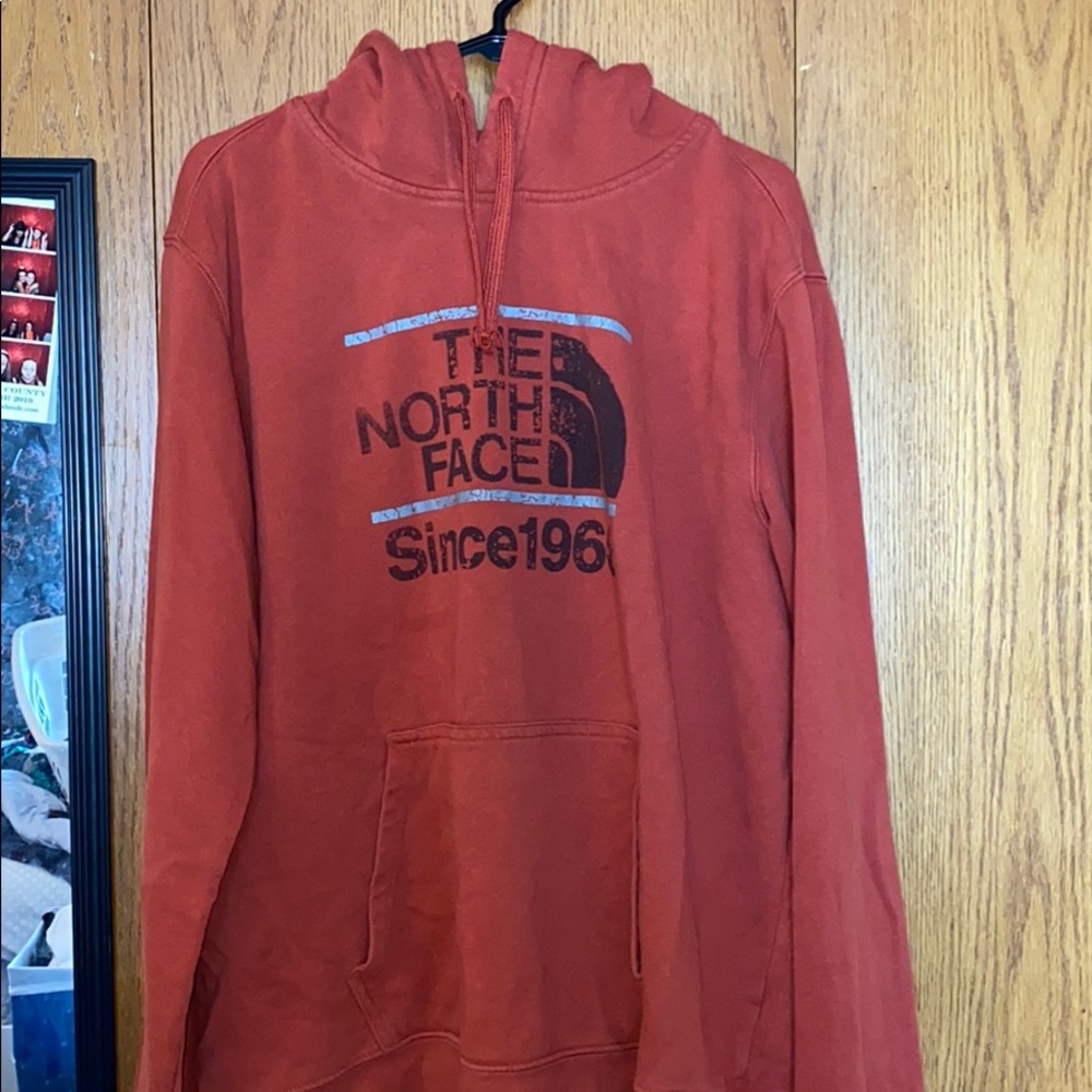 The North Face sweatshirt